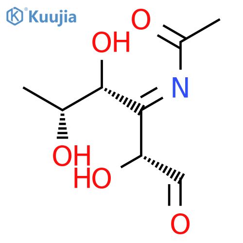 D-xylo-Hexose, 3-(acetylimino)-3,6-dideoxy- structure
