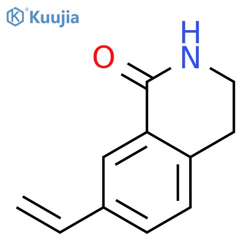 7-ethenyl-3,4-dihydro-1(2H)-Isoquinolinone structure