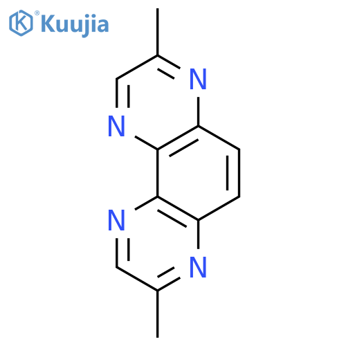 3,8-Dimethylpyrazino[2,3-f]quinoxaline structure