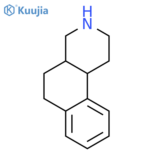 Benz[f]isoquinoline, 1,2,3,4,4a,5,6,10b-octahydro- structure