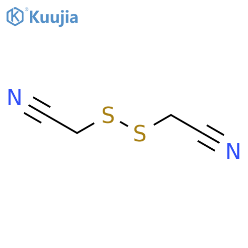 Acetonitrile, 2,2'-dithiobis- structure