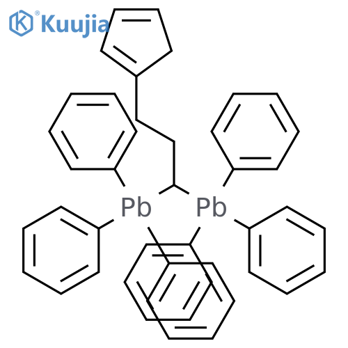 Plumbane, [3-(cyclopentadienyl)propylidene]bis[triphenyl- structure
