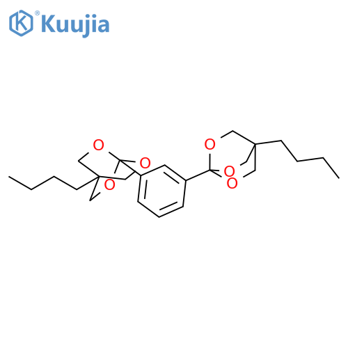 2,6,7-Trioxabicyclo[2.2.2]octane, 1,1'-(1,3-phenylene)bis[4-butyl- structure
