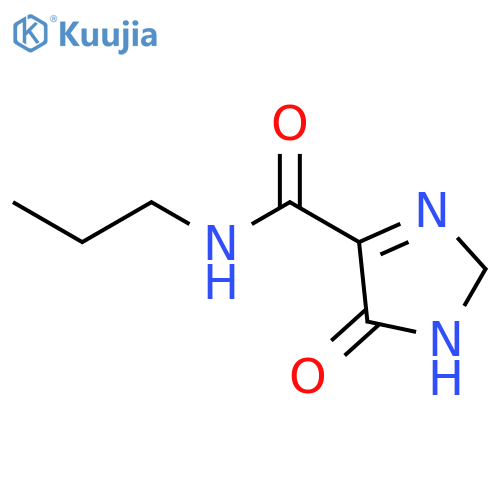 1H-Imidazole-4-carboxamide,2,5-dihydro-5-oxo-N-propyl- structure