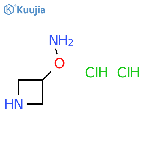 O-(azetidin-3-yl)hydroxylamine;dihydrochloride structure