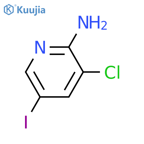 3-Chloro-5-iodopyridin-2-amine structure