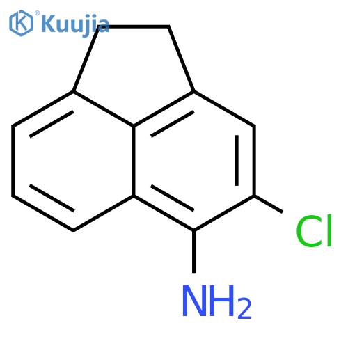 4-Chloro-1,2-dihydro-5-acenaphthylenamine structure