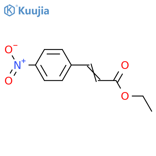 Ethyl 3-(4-nitrophenyl)acrylate structure