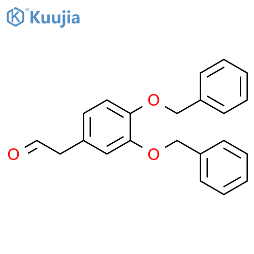 3,4-Bis(benzyloxy)phenylacetaldehyde structure