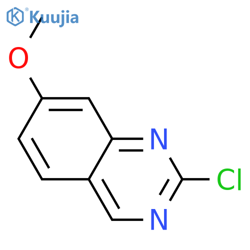 2-chloro-7-methoxyquinazoline structure