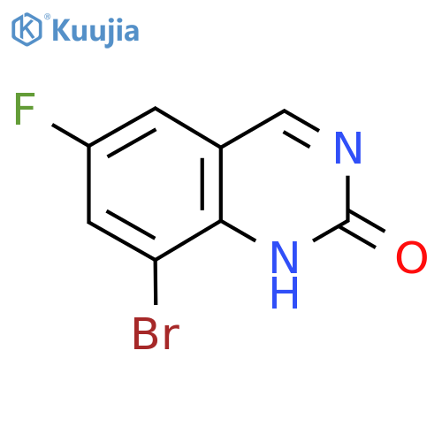 8-bromo-6-fluoro-1,2-dihydroquinazolin-2-one structure