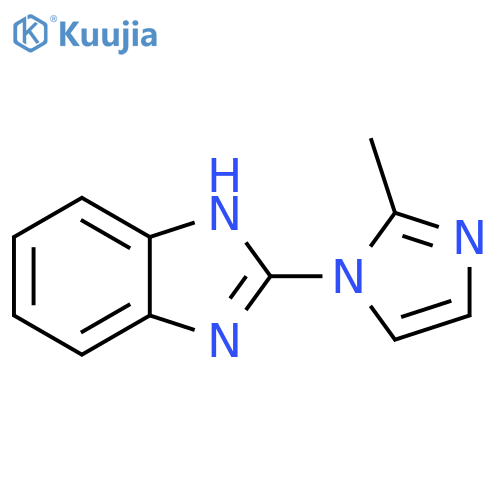 2-(2-methyl-1H-imidazol-1-yl)-1H-Benzimidazole structure