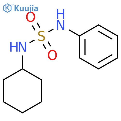 Sulfamide, N-cyclohexyl-N'-phenyl- structure