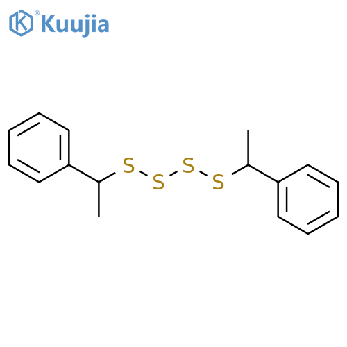 Bis(1-phenylethyl)tetrasulfane structure