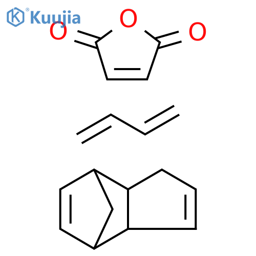 2,5-Furandione,polymerswithdicyclopentadieneandhydroxy-terminatedpolybutadiene structure