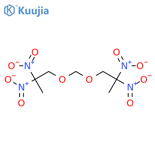 1-(2,2-dinitropropoxymethoxy)-2,2-dinitro-propane structure