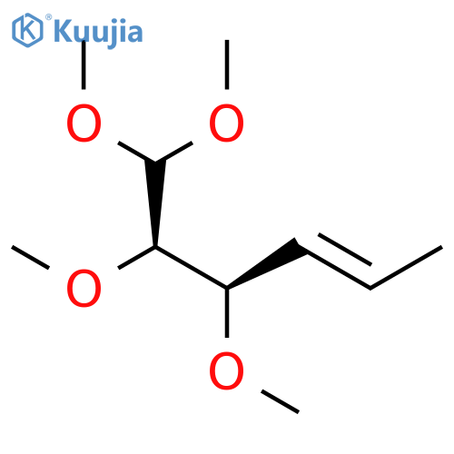 2-Hexene, 4,5,6,6-tetramethoxy-, (R*,R*)- structure