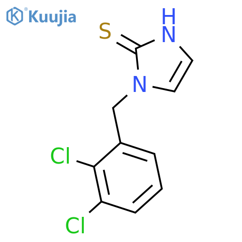 2H-Imidazole-2-thione, 1-[(2,3-dichlorophenyl)methyl]-1,3-dihydro- structure