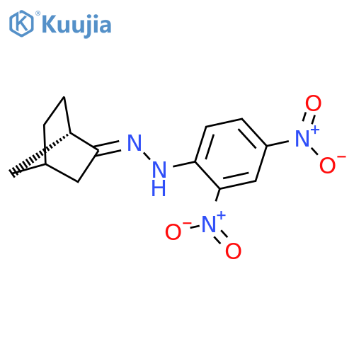 Bicyclo[2.2.1]heptan-2-one, (2,4-dinitrophenyl)hydrazone, (1S)- structure