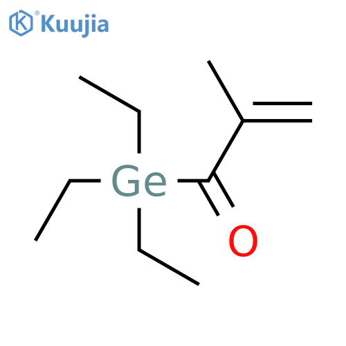 Germane,triethyl(2-methyl-1-oxo-2-propen-1-yl)- structure