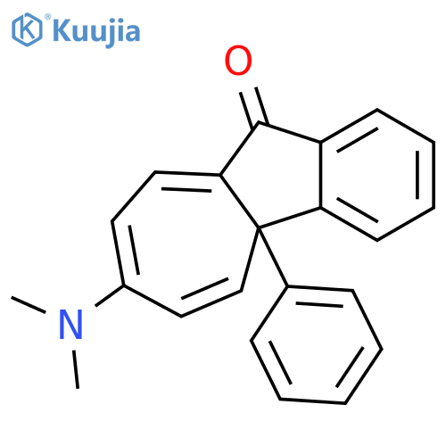 Benz[a]azulen-10(4bH)-one, 7-(dimethylamino)-4b-phenyl- structure