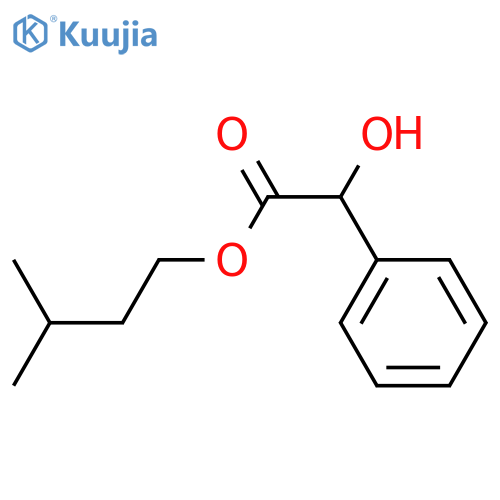 DL-MANDELIC ACID ISOAMYL ESTER structure