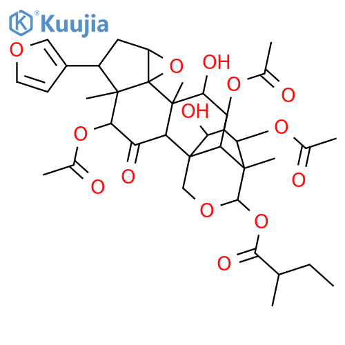 12-Acetyltrichilin B structure