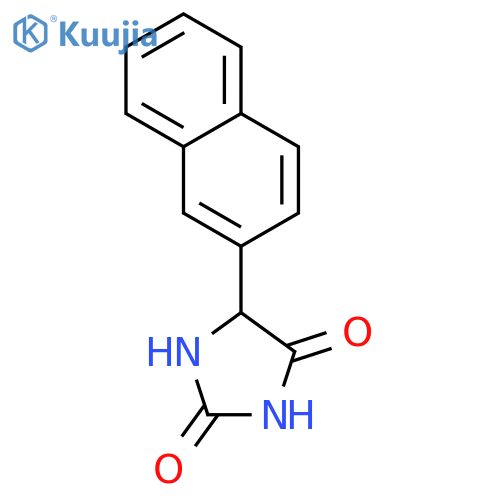 2,4-Imidazolidinedione,5-(2-naphthalenyl)- structure