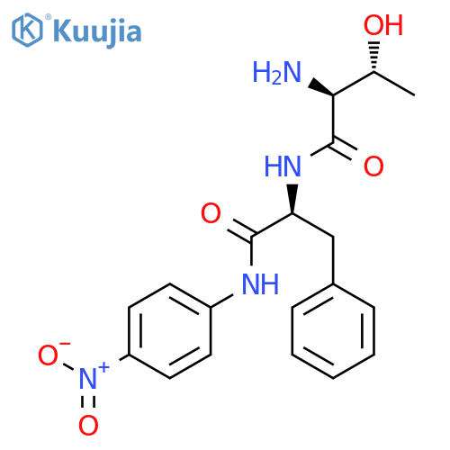 L-Phenylalaninamide, L-threonyl-N-(4-nitrophenyl)- structure