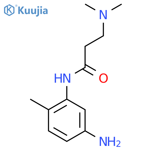 N-(5-Amino-2-methylphenyl)-3-(dimethylamino)propanamide structure