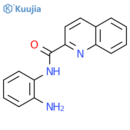 N-(2-aminophenyl)quinoline-2-carboxamide structure