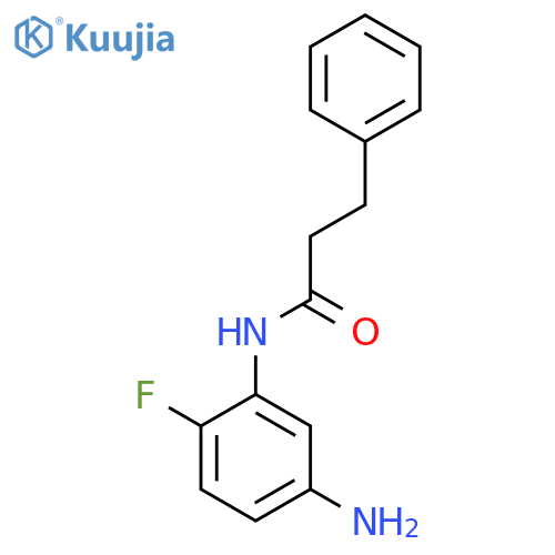 N-(5-Amino-2-fluorophenyl)-3-phenylpropanamide structure