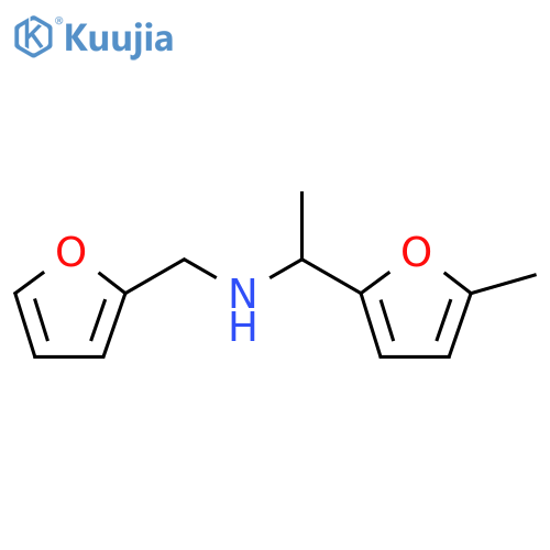 (furan-2-yl)methyl1-(5-methylfuran-2-yl)ethylamine structure