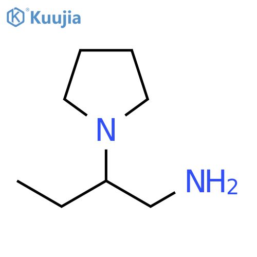 2-(pyrrolidin-1-yl)butan-1-amine structure