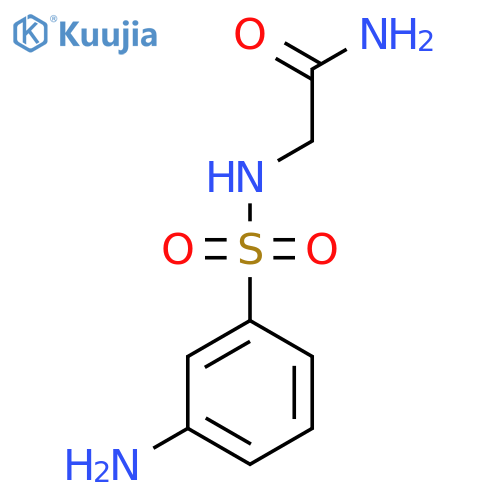 2-(3-Aminobenzenesulfonamido)acetamide structure
