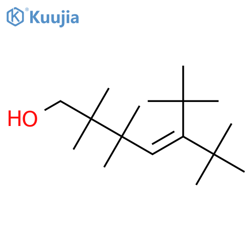 4-Hepten-1-ol, 5-(1,1-dimethylethyl)-2,2,3,3,6,6-hexamethyl- structure