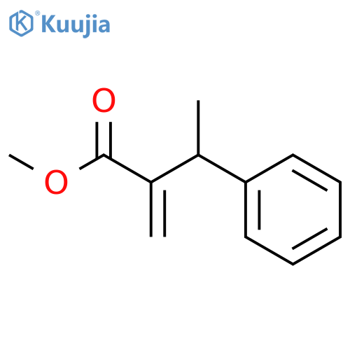 Benzenepropanoic acid, β-methyl-α-methylene-, methyl ester, (βR)- structure