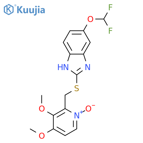 Pantoprazole Sulfide N-Oxide structure