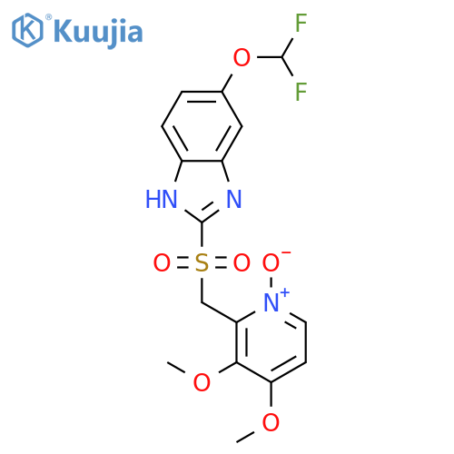 Pantoprazole Sulfone N-Oxide structure