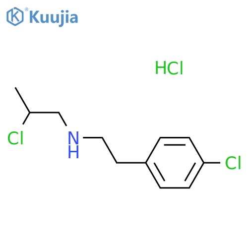 4-Chloro-N-(2-chloropropyl)benzeneethanamine Hydrochloride structure