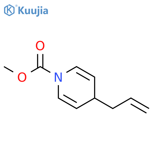 1(4H)-Pyridinecarboxylic acid, 4-(2-propenyl)-, methyl ester (9CI) structure