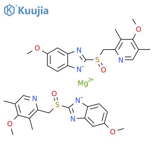 Omeprazole magnesium structure