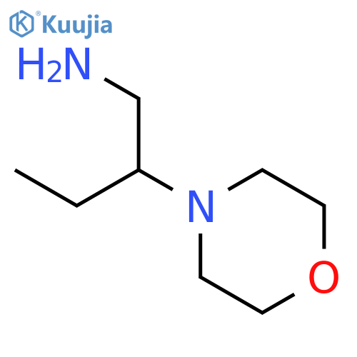 2-(morpholin-4-yl)butan-1-amine structure