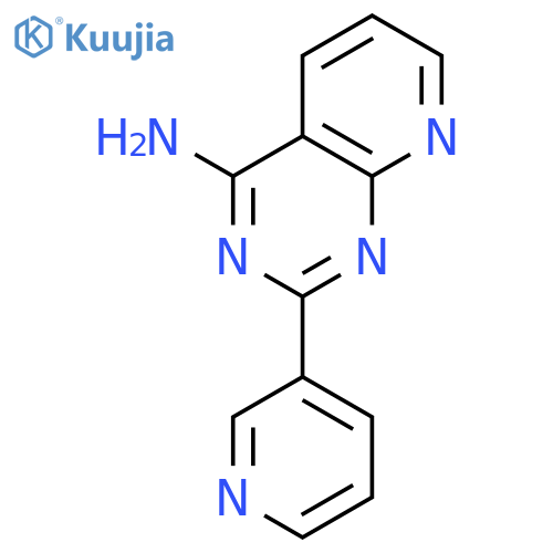 Pyrido[2,3-d]pyrimidin-4-amine, 2-(3-pyridinyl)- structure