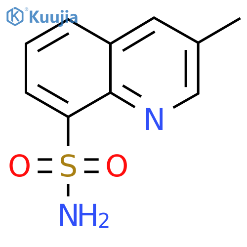 3-Methylquinoline-8-sulfonamide structure