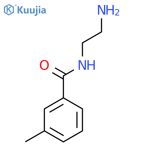 N-(2-aminoethyl)-3-methylbenzamide structure