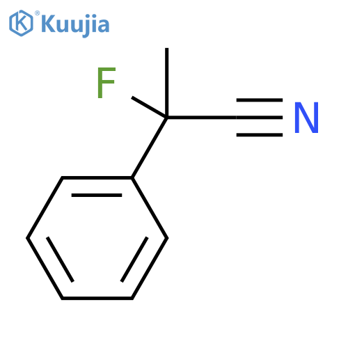 2-fluoro-2-phenylpropanenitrile structure