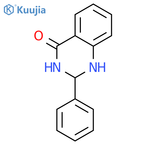 2-phenyl-1,2,3,4-tetrahydroquinazolin-4-one structure