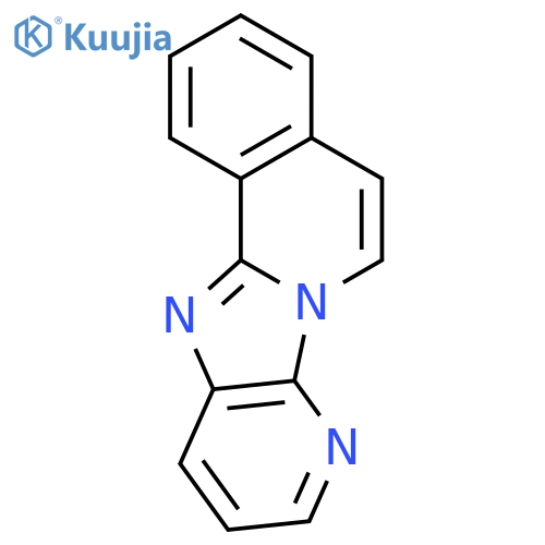 Pyrido[3',2':4,5]imidazo[2,1-a]isoquinoline structure