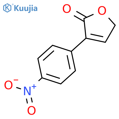 2(5H)-Furanone, 3-(4-nitrophenyl)- structure